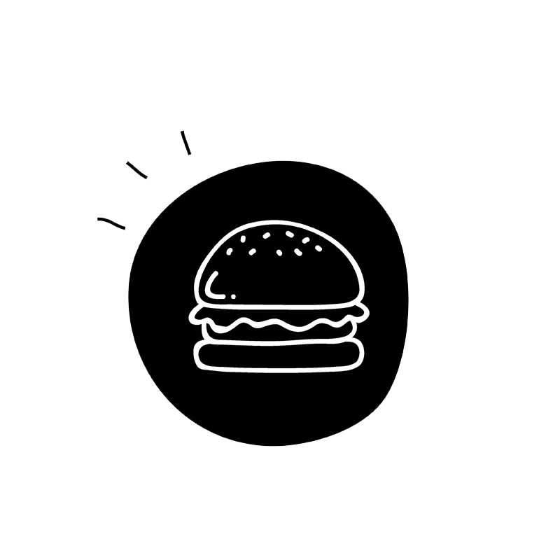 Burger Grenoble : icône burger